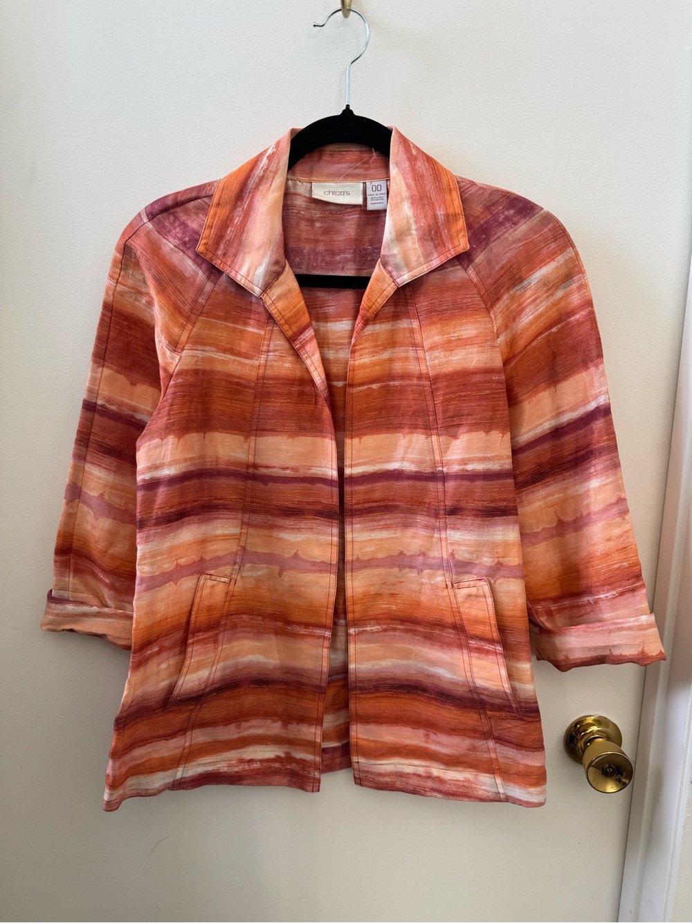 Chico’s Rust Orange Jacket